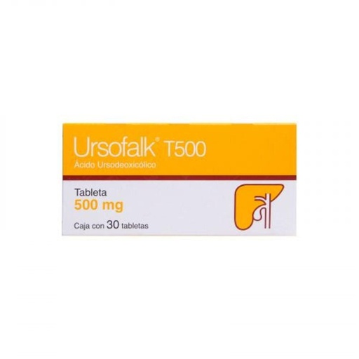 [7501168810515] Ursofalk T500 500 Mg 30 Tabletas 