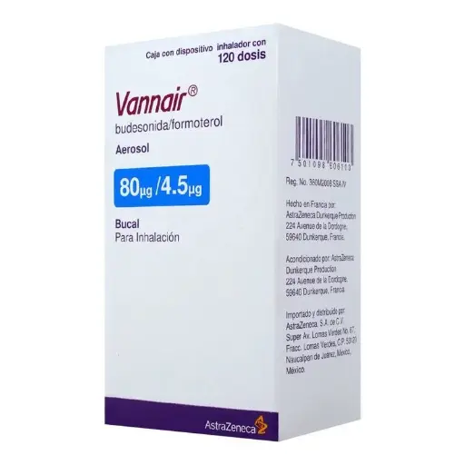 [7501098606103] Vannair 80/4.5 Mcg Aerosol 120 Dosis 
