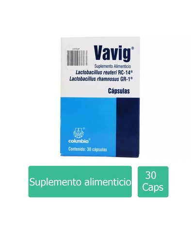 [7506400900009] Vavig Caja Con Frasco Con 30 Cápsulas