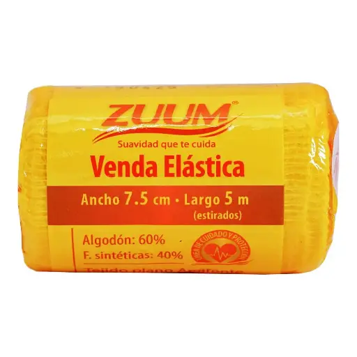 [7501020605921] Venda Elástica 7 Cm X 5 M 