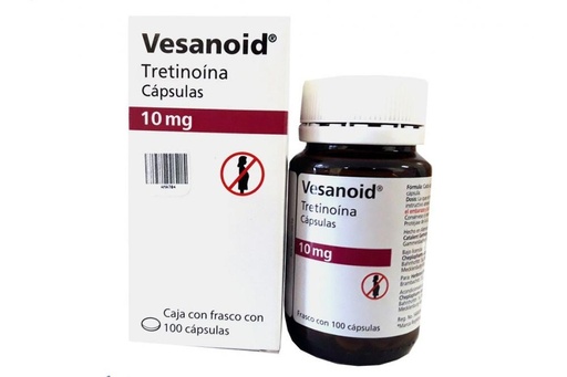 [4260095681324] Vesanoid 10 Mg Caja Con Frasco Con 100 Cápsulas