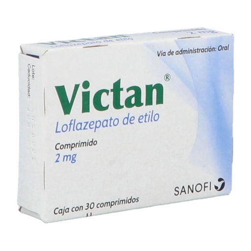 [7501328980249] Victan 2 Mg Blíster 30 Comprimidos 