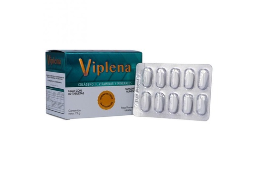 [7502235760207] Viplena Suplemento Alimenticio 60 Tabletas 