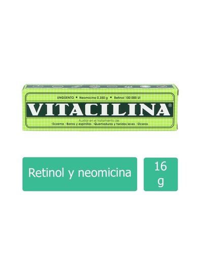 [354312225140] Vitacilina Ungüento 16 G 