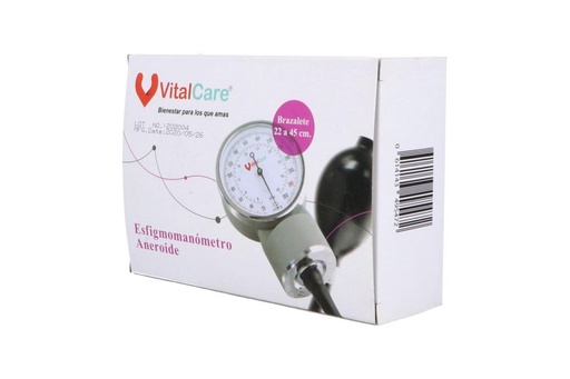 [614143495472] Esfigmomanómetro Vital Care Aneroide 