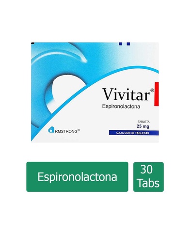 [7501089803146] Vivitar 25 Mg 30 Tabletas 