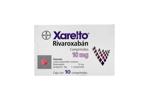 [7501318600508] Xarelto 10 Mg 10 Comprimidos 