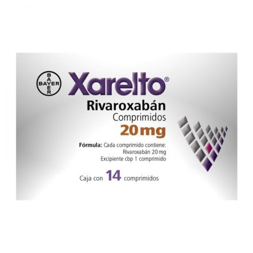 [7501318651784] Xarelto 20 Mg 14 Comprimidos 