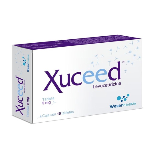 [7501300450234] Xuceed 5 Mg 10 Tabletas 