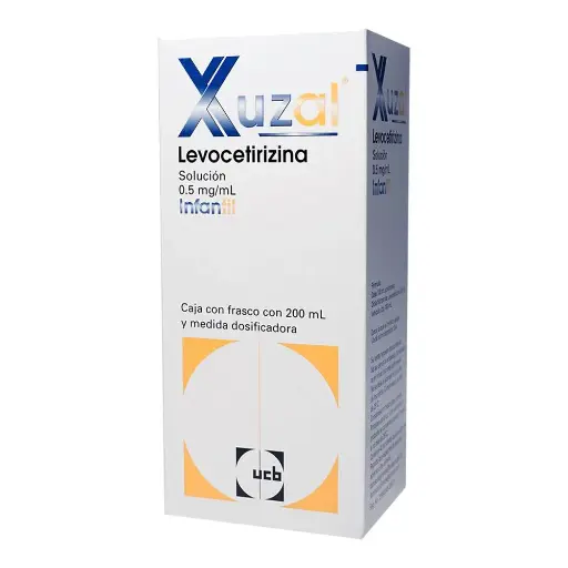 [7501088509117] Xuzal 0.5 Mg Infantil Solución Frasco 200 Ml 