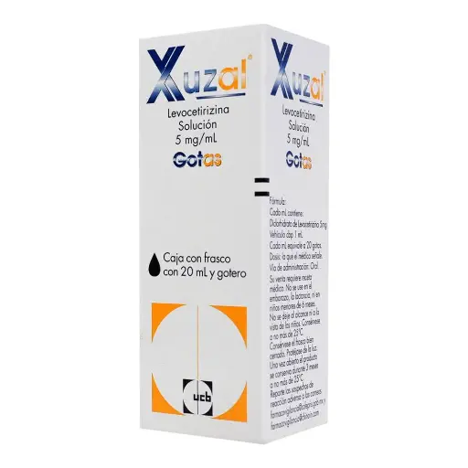 [7501088509124] Xuzal 5 Mg Frasco Gotero 20 Ml 