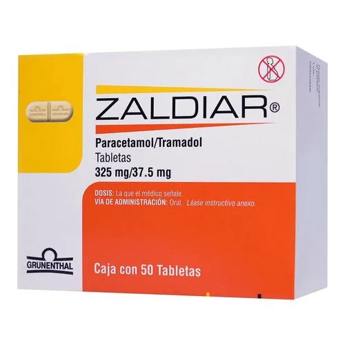 [7502209290686] Zaldiar 325 / 37.5 Mg 50 Tabletas 