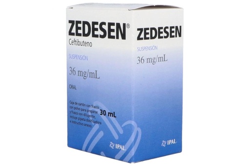 [7501314701261] Zedesen 36 Mg Suspensión Polvo Con Frasco Diluyente Y Pipeta 30 Ml 