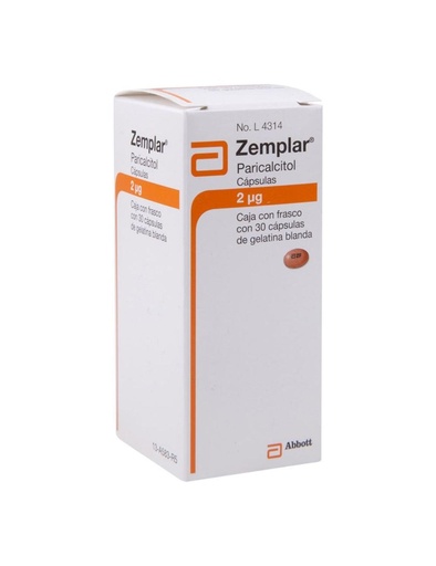 [8054083016467] Zemplar 2 Mcg Caja Con 30 Cápsulas