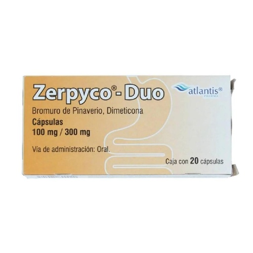 [7501471890020] Zerpyco Duo 100/300 Mg 20 Cápsulas 