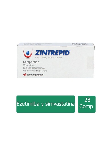 [7501050612456] Zintrepid 10 / 40 Mg 28 Comprimidos 