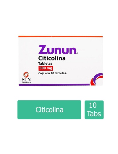 [7503006916540] Zunun 500 Mg 10 Tabletas 