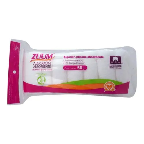[7501020612028] Algodón Zuum Plisado 50 G 