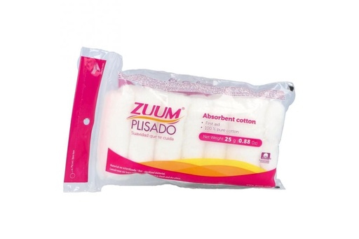 [7501020612011] Algodón Zuum Plisado 25 G 