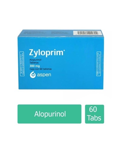 [7502253072931] Zyloprim 300 Mg 60 Tabletas 