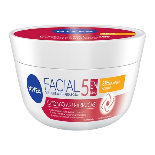 [40060507] Crema Nivea Facial 5 En 1 Anti Arrugas 375 Ml 