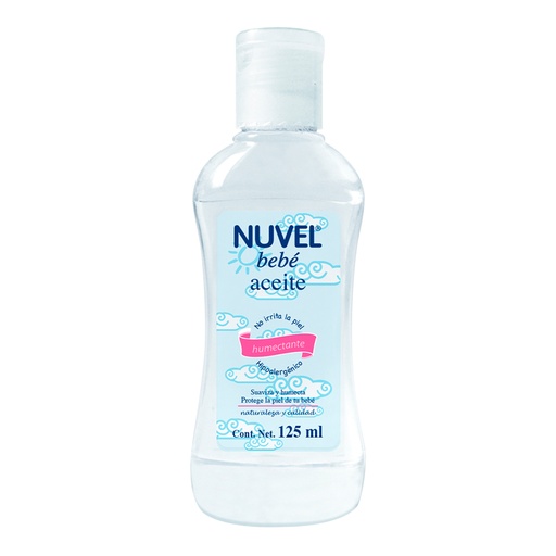 [7501082780215] Aceite Nuvel Humectante Para Bebé 125 Ml