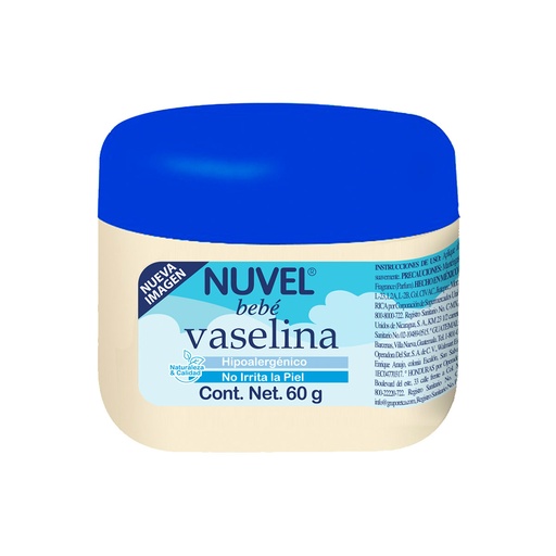 [7501082780000] Vaselina Nuvel Protección Para Bebé 60 G 