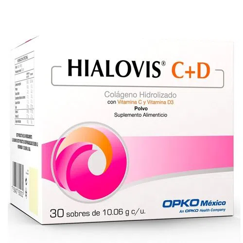 [7506407600032] Hialovisc+D Suplemento Alimenticio Polvo 30 Sobres Genérico Exakta 