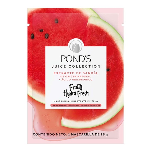 [7506306216921] Mascarilla Pond's Hidra Fruity Sandía 26 G 