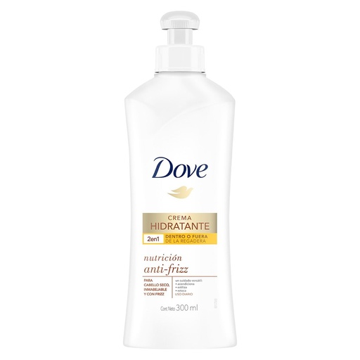 [7506306221123] Crema Dove Nutrición Anti-Frizz 300 Ml 