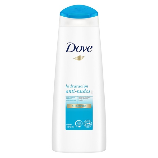 [7506306220157] Shampoo Dove Hidratante Anti-Nudos 180 Ml 