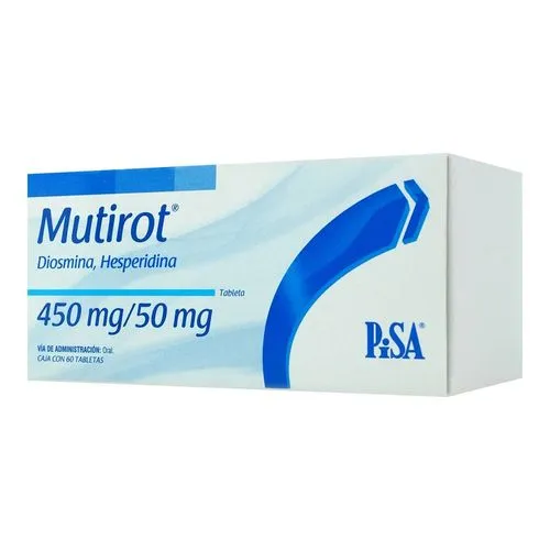 [7501125188923] Mutirot 450/50 Mg 60 Tabletas 