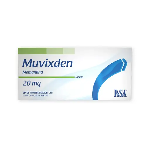[7501125182471] Muvixden 20 Mg 28 Tabletas 