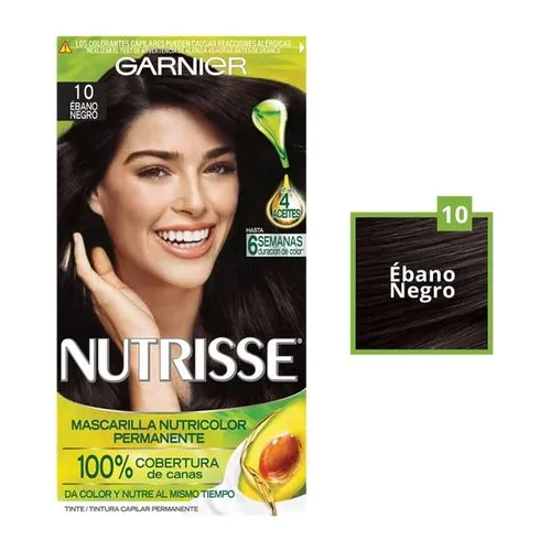 [8901526566013] Retocador De Raíz Garnier Nutrisse Tono 10 Negros Intensos 
