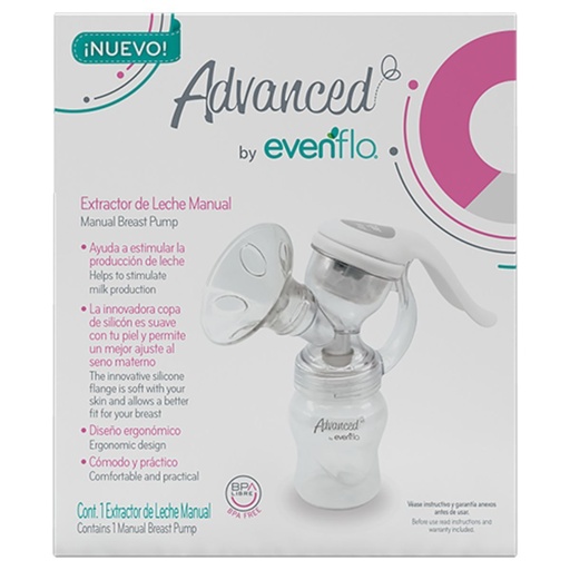[7501027565372] Extractor Leche Evenflo Advanced Manual 