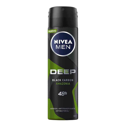 [4005900632371] Desodorante Nivea Men Depp Amazonia Spray 150 Ml 