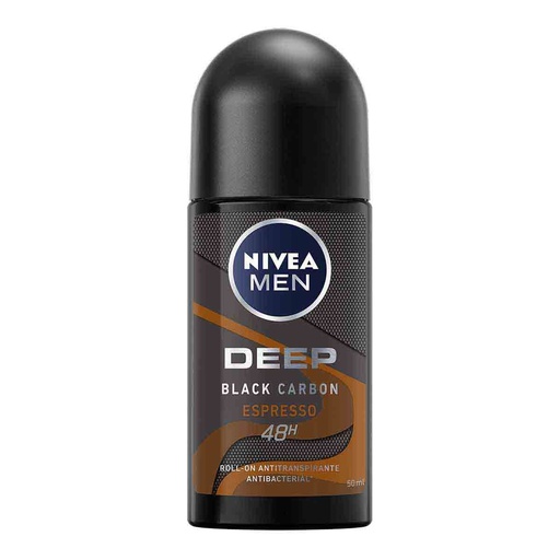 [4005900633491] Desodorante Nivea Men Deep Espresso Roll On 50 Ml 