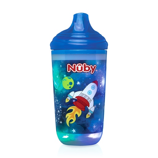 [48526105601] Vaso Entrenador Nuby Easy Shine Luminoso Térmico 10 Onzas 