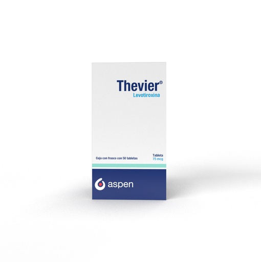 [7502253072955] Thevier 75 Mcg Frasco 50 Tabletas 