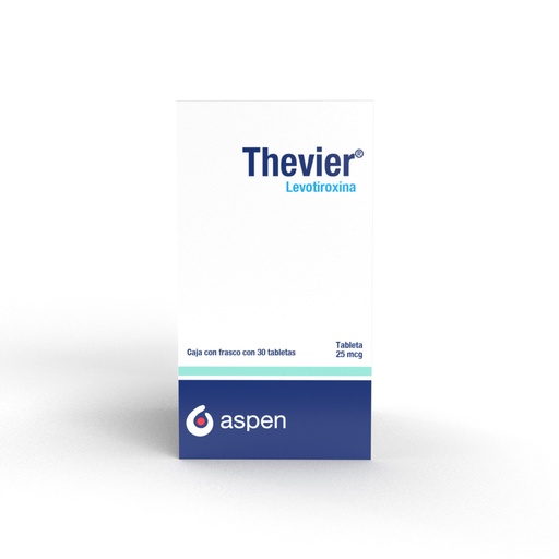 [7502253073730] Thevier 25 Mcg Frasco 30 Tabletas 