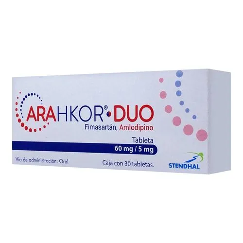 [7501701408735] Arahkor Duo 60/5 Mg 30 Tabletas