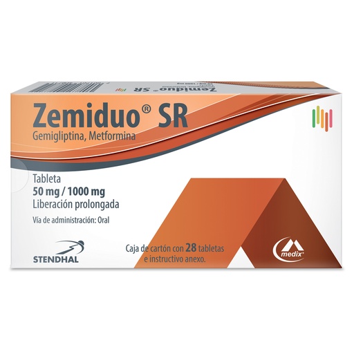 [7501701408711] Zemiduo Sr 50 / 1000 Mg 28 Tabletas 