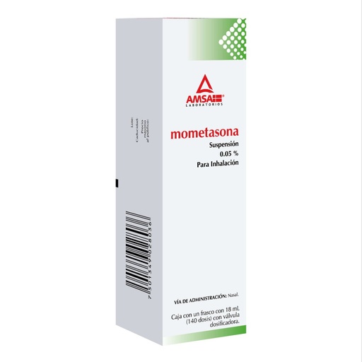 [7501349028036] Mometasona 0.05% Suspensión Inhalaciones Genérico Amsa 