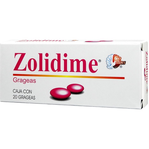 [780083140274] Zolidime Ácido Acetilsalicílico/Dexametazona/Fenibutazona/Gel Hidróxido Aluminio 20 Grageas Genérico Collins 