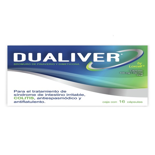 [7502274772568] Dualiver 100/150 Mg 16 Cápsulas 