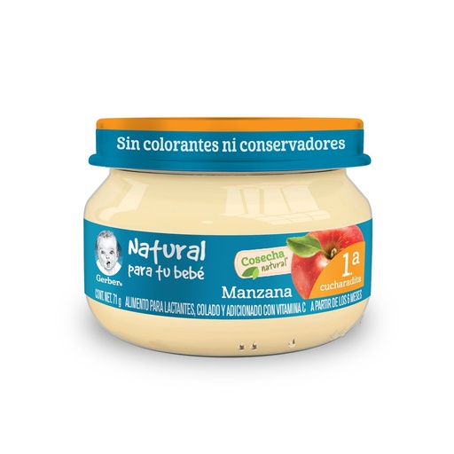 [75013400] Gerber Cosecha Natural Etapa 1 Manzana 71 G 