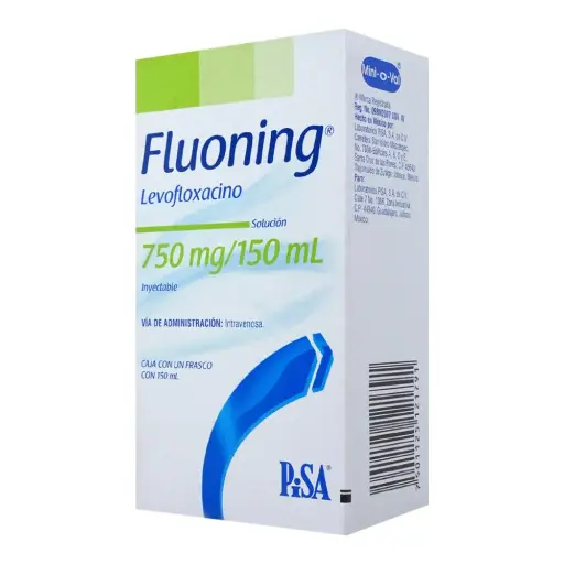 [7501125121791] Fluoning 750 Mg/150 Ml Solución Inyectable Frasco 