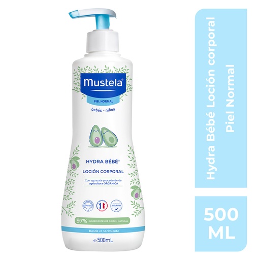 [3504105035501] Locion Corporal Mustela Hydra Bebé 500 Ml 