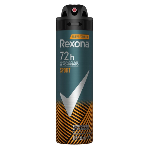 [7791293038223] Desodorante Rexona Men Sport Spray 150 Ml 