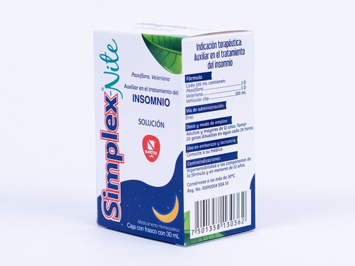 [7501358130362] Simplex-Nite Solución Gotas Frasco 30 Ml 